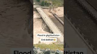 flood in Astor gilgit baltistan gilgitbaltistan mountains nature [upl. by Animlehliw]