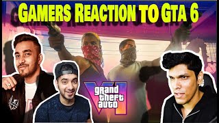 Indian gamers reaction to Gta 6 first trailer  Mythpat liveinsaan technoTechnoGamerzOfficial [upl. by Hugues]