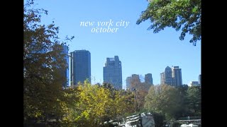 nyc in october  1024 [upl. by Vasya]