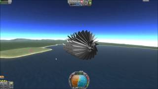 KSP  Engineless Wingplane [upl. by Dolphin]