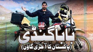 1ST MOTOVLOGER TO REACH BABA GUNDI ON AFRICA TWIN AFGHANISTAN TAJKISTAN BORDER  ZS MOTOVLOGS [upl. by Anaicilef722]