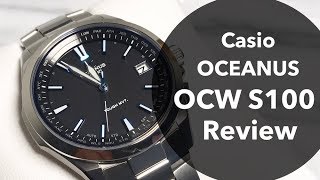 CASIO Oceanus OCW S1001AJF Review [upl. by Libbie169]