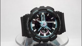 Casio GShock GA110PC1A watch video 2018 [upl. by Theadora]