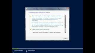 Upgrade Windows Server 2008 R2 Standard to Windows Server 2012 Standard Installation Video [upl. by Aniret]