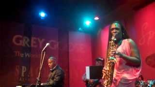 Jeanette Harris performs Saxy live at Spaghettinis [upl. by Orelie]