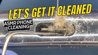 Lets get these phones cleaned ASMR Phone Cleaning [upl. by Asela]