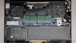 DELL XPS 15 9560 Disassembly RAM SSD Hard Drive Upgrade Battery Fan Replacement Repair [upl. by Ohcamac]