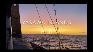 Exploring the Yasawa Islands Fiji by yacht [upl. by Deirdra]