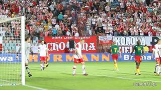 Polska  Kamerun 03 Szczecin mecz HD 2010 Samuel Eto [upl. by Neellek]