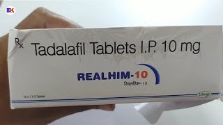 Realhim 10 Tablet  Tadalafil Tablet  Realhim 10mg Tablet Uses Benefits Dosage Review in Hindi [upl. by Muhcan555]