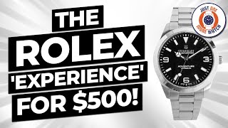 The Full Rolex Experience For Only 500 [upl. by Apollus]