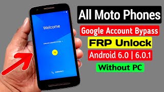 All Motorola ANDROID 601 Google AccountFRP Bypass Without PC [upl. by Derfniw]