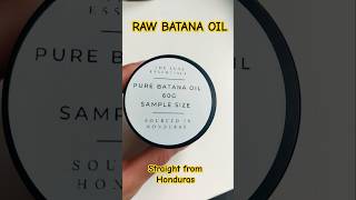 RAW BATANA OIL Support small businesses 🎊 hairtreatment hair batanaoil hairvlog hairgrowth [upl. by Kone951]