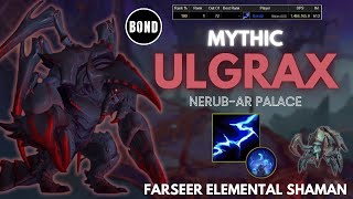 Mythic Ulgrax the Devourer  Farseer Elemental Shaman POV  Nerubar Palace 1102 TWW [upl. by Gentes282]