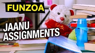 FUNZOA VINE 10  JAANU ASSIGNMENTS KAR DO  Funny Girl Boy Love Talks  Mimi Teddy Bojo Teddy Funzoa [upl. by Alekahs]