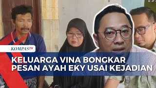 Keluarga Vina Ungkap Info dari Iptu Rudiana Sebut Ada Bukti Dugaan Rencana Pembunuhan [upl. by Ariaj]