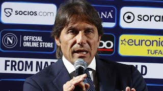 Conte in conferenza stampa 🎙️ Presentazione ufficiale SSC Napoli 🔴 VIDEO INTEGRALE [upl. by Amlet]