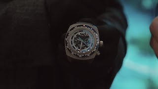 Baselworld 2018 FavreLeuba Raider Bathy 120 MemoDepth [upl. by Eittam]