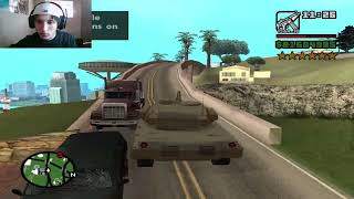 Twentieth Six Star Cop Chase at Madd Doggs Mansion GTA San Andreas [upl. by Desma]