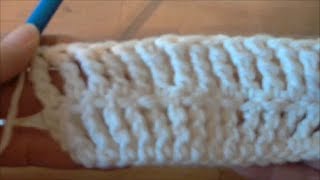 Cours de crochet N°06  La Triple Bride [upl. by Retsam]