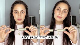 What I bought VS What I got REFY BEAUTY Brow Tint Review [upl. by Llenral]