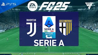 FC 25 Juventus vs Parma  Serie A 202425  PS5 [upl. by Dublin]