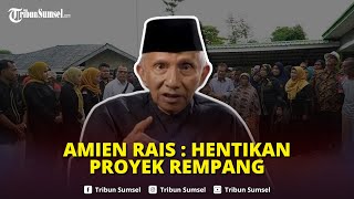 🔴Temui Warga Amien Rais Datangi Rempang Partai Ummat akan Buat Posko Bantuan Hukum dan Informasi [upl. by Enimrej]