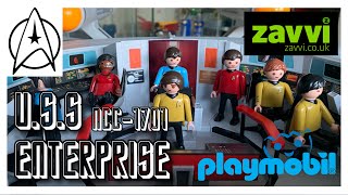 Playmobil Star Trek  USS Enterprise NCC1701 Playset Review [upl. by Noorah]