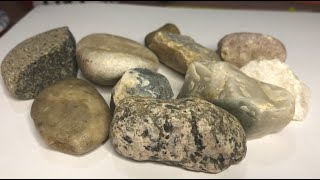 asmr tapping and scratching some of my rock collection no talking [upl. by Anair311]