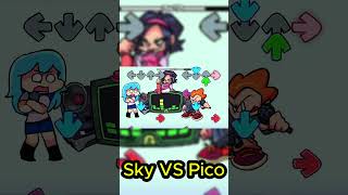 FNF Sky VS Pico  Sky PICO mix Playable  shorts [upl. by Yajiv]