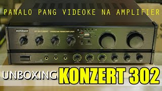 KONZERT AMPLIFIER AV302 USB  UNBOXING [upl. by Rett]