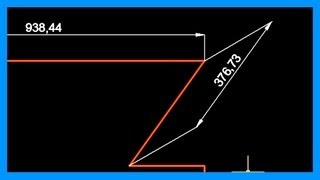 Autocad  Crear cotas oblicuas cotas inclinadas Tutorial en español HD [upl. by Hermione]