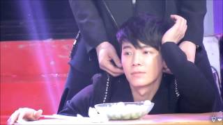 FancamHD130118 SJM JIANGSU TV Program  CuteHAE ♥ DongHae Focus [upl. by Ydda]