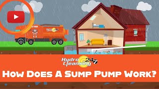 How Does A Sump Pump Work  Hydro Cleansing [upl. by Aneladdam588]