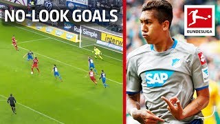 Top 10 NoLook Goals since 2000  Firmino Lewandowski Bailey amp More [upl. by Llirrem347]