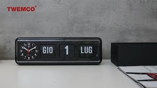 Twemco FLIP CLOCK BQ38  Close Look [upl. by Enileuqkcaj]