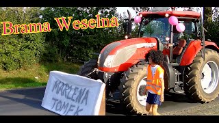 ☆Brama Weselna☆ Marlena i Tomek 17092016 ㋡ w podziękowaniu za ponad 1500 subskrypcji [upl. by Elmajian233]