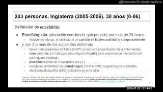 Encefalitis Causas infecciosas y autoinmunes neurologia neurology encephalitis medicina [upl. by Anawqahs]