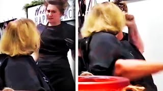 Karen Attacks Her Hairdresser [upl. by Job]