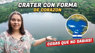 Crater con forma de Corazon en El Salvador ahora es Laguna 🇸🇻 [upl. by Ehcor781]