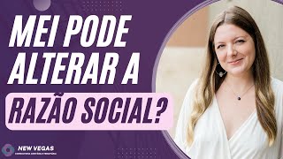 MEI PODE ALTERAR A RAZÃO SOCIAL [upl. by Petty]