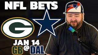 Packers vs Cowboys Bets NFL Wildcard Playoffs Bets  Kyle Kirms Football Picks amp Predictions [upl. by Asilet]