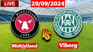 Midtjylland vs Viborg  Superliga  Fifa Live Match Score HD [upl. by Nyvek]