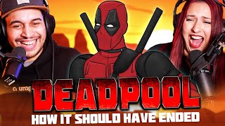 HOW DEADPOOL SHOULD HAVE ENDED REACTION  THESE GUYS ARE HILARIOUS  FIRST TIME WATCHING [upl. by Deys29]