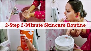 10 Things to know before doing skincare  2 Product skincare routine for busy mornings [upl. by Oker]