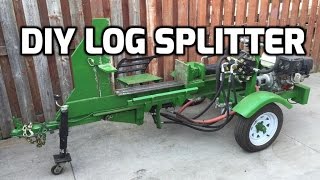 DIY Log Splitter [upl. by Anawot]