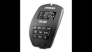 Jinbei TR Q6 Remote for Canon  Sony  Nikon [upl. by Natek179]