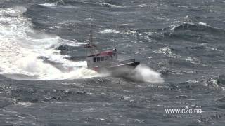 Lindesnes og tåkelurens dag RS Hvaler kjører utefor Fyret [upl. by Herzen193]