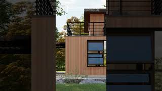 2 Bedroom Modern Bahay Kubo budgethouseideas architecture floorplan houseplans kubo [upl. by Elvera443]