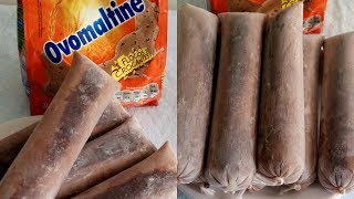 GELADINHO GOURMET OVOMALTINE GELADINHO GOURMET DE OVOMALTINE JUJU DINDIN SACOLÉ CHUP CHUP [upl. by Arabela]